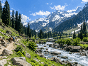Kashmir / Chandanwari at Pahalgam